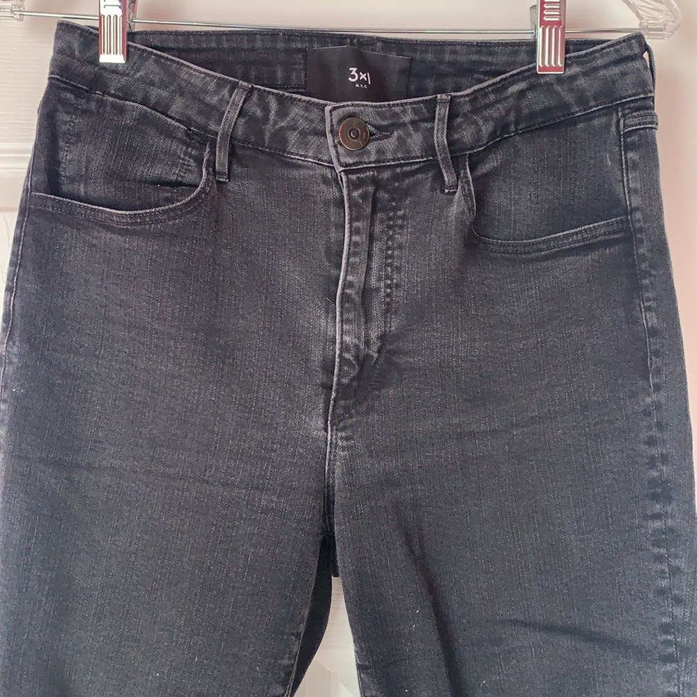 3x1 COVE W3 Channel Seam High Rise Skinny Stretch Jeans 28 - Picture 5 of 16